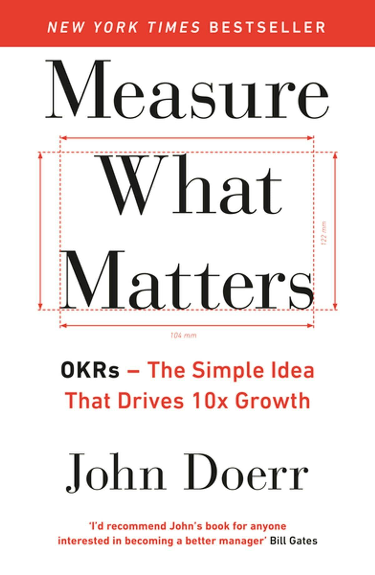 Bilde av boken Measure What Matters av John Doerr.
