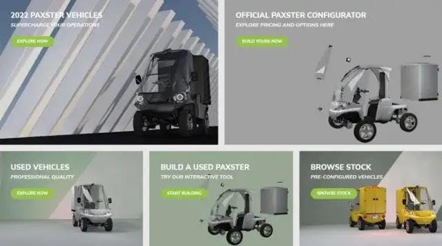 Paxter - et klimavennlig kjøretøy som har som formål å levere post mest mulig effektivt, samtidig som det er sømløst for sjåførene