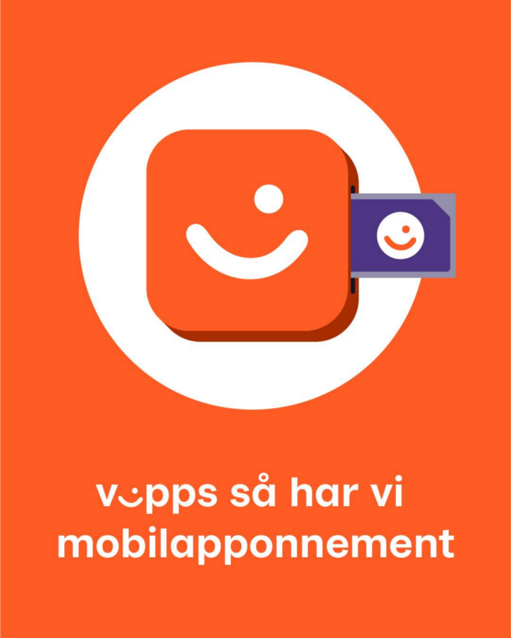 Vipps mobilabonnement logo